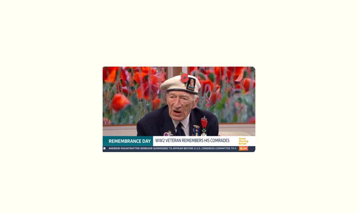 WWII Veteran Alec Penstone Says Comrades' Sacrifices Unworthy of Modern Britain