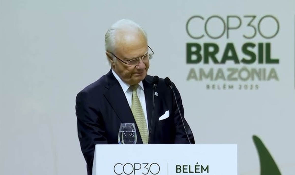 King Carl XVI Gustaf at COP30: “How much are we supposed to pay?”