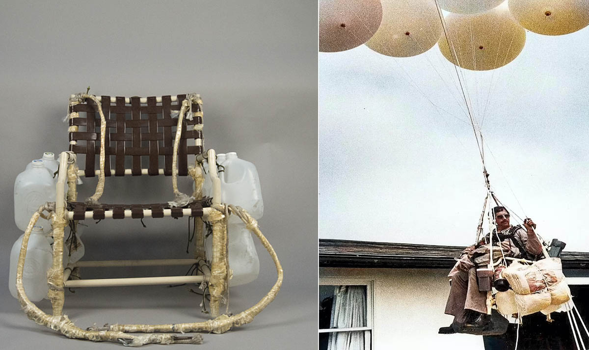 The Wild True Story of “Lawn Chair Larry”: The Man Who Accidentally Flew Into LAX Airspace on a Patio Chair